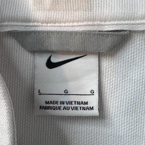 Houston Texans Nike Pullover Mens L White HJ8084-100 Quarter Zip Athletic Top - Picture 3 of 13